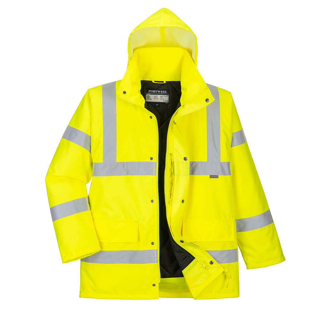 Hi-Vis Breathable Jacket - Yellow
