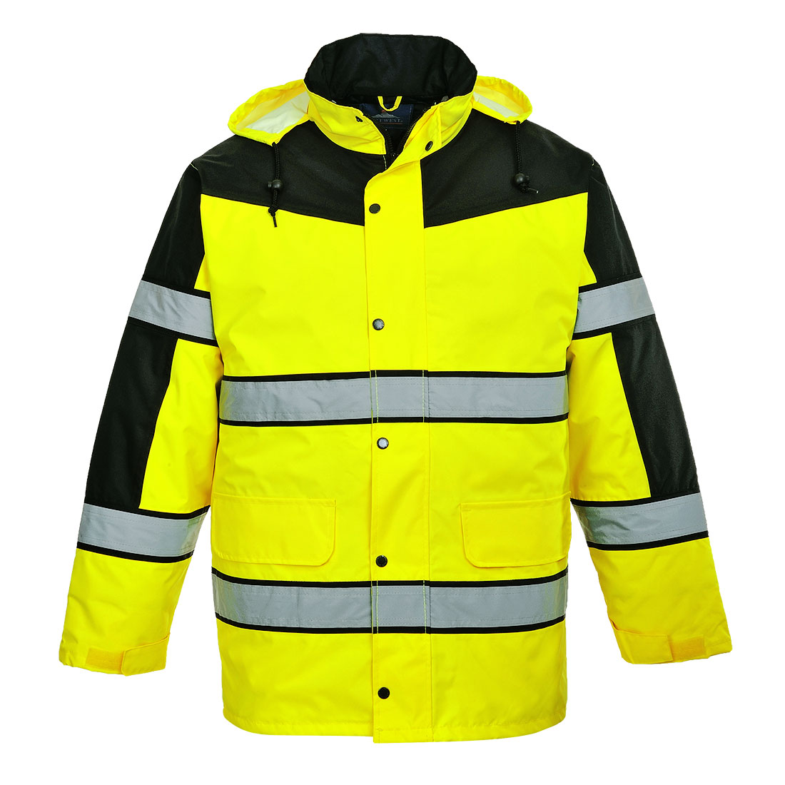 Hi-Vis Classic Two Tone Jacket - Yellow