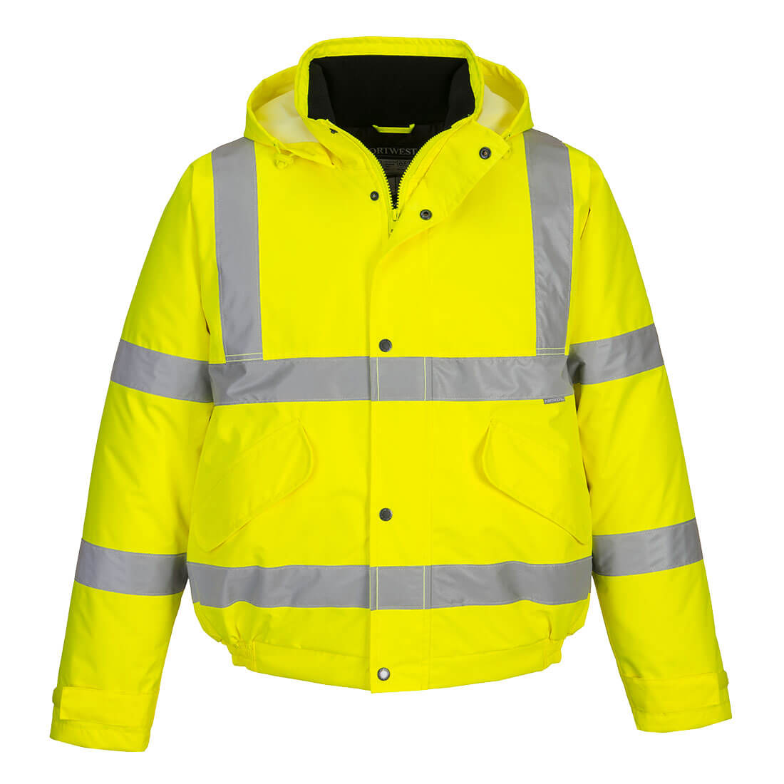 Hi-Vis Bomber Jacket - Yellow