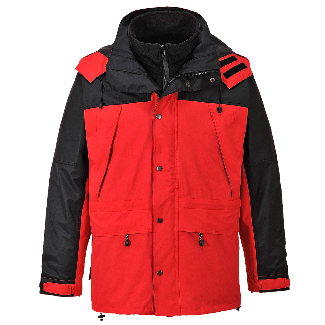 Orkney 3-in-1 Breathable Jacket - Red