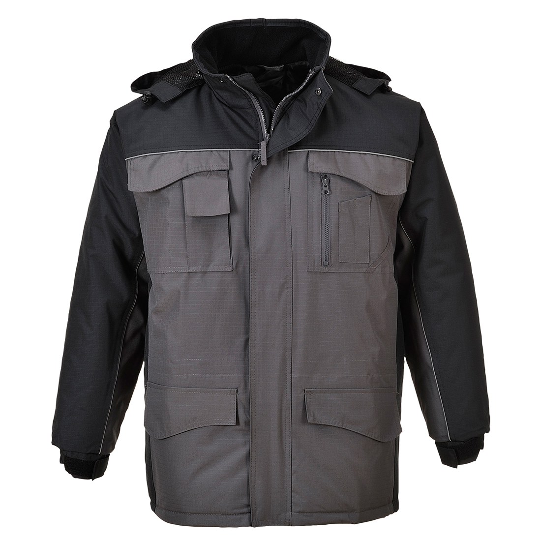 RS Parka - Black/Grey