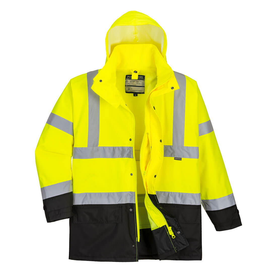 Hi-Vis Executive 5-in-1 Jacket - Yellow/Black