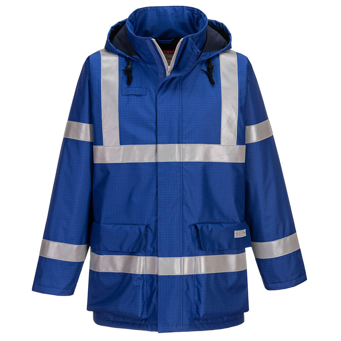 Bizflame Rain Anti-Static FR Jacket - Royal Blue