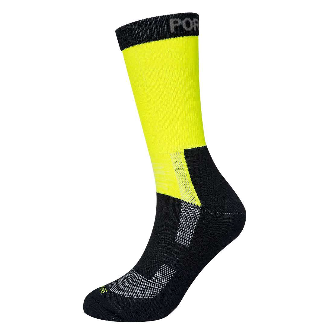Lightweight Hi-Visibility Sock - Yellow