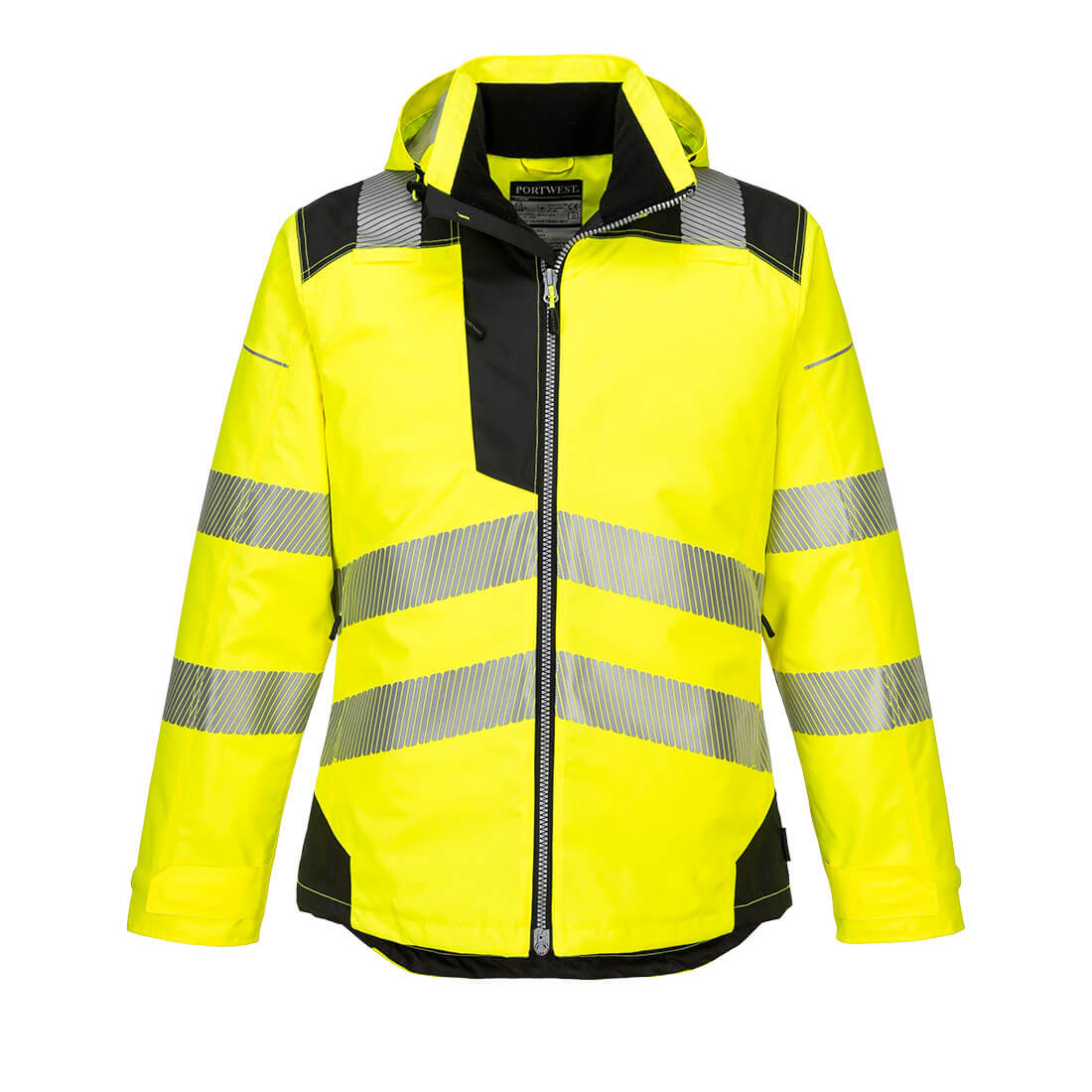 PW3 Hi-Vis Winter Jacket  - Yellow/Black