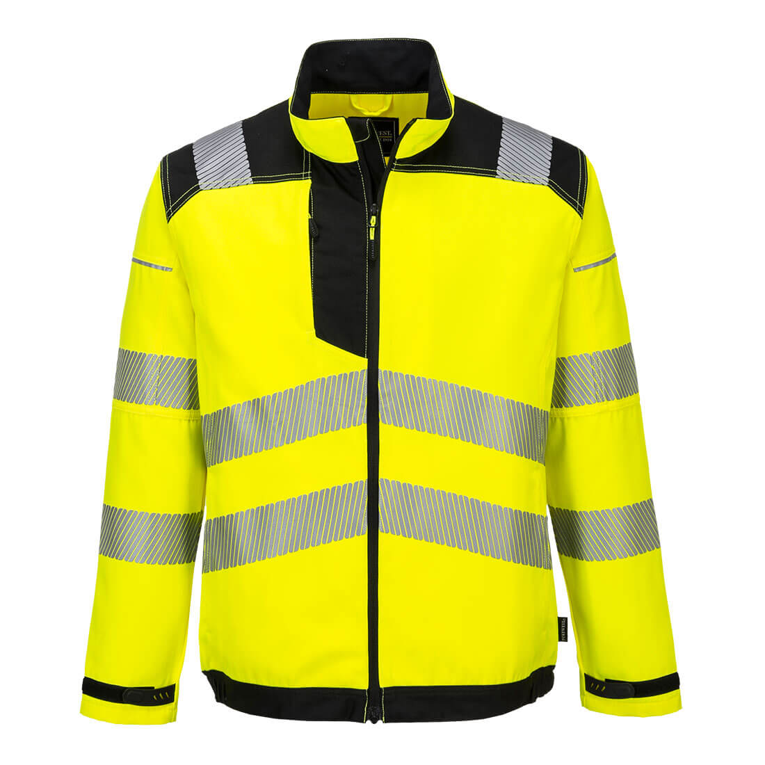 PW3 Hi-Vis Work Jacket - Yellow/Black