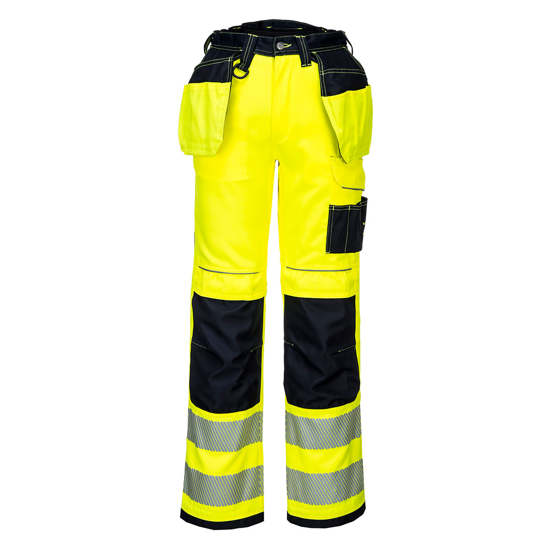 PW3 Hi-Vis Holster Work Trouser - Yellow/Black