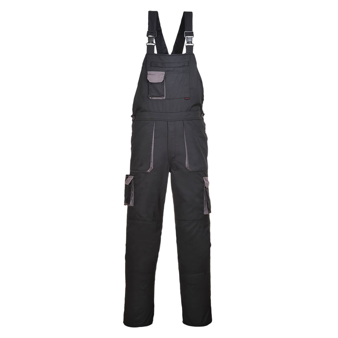 Portwest Texo Contrast Bib & Brace - Black