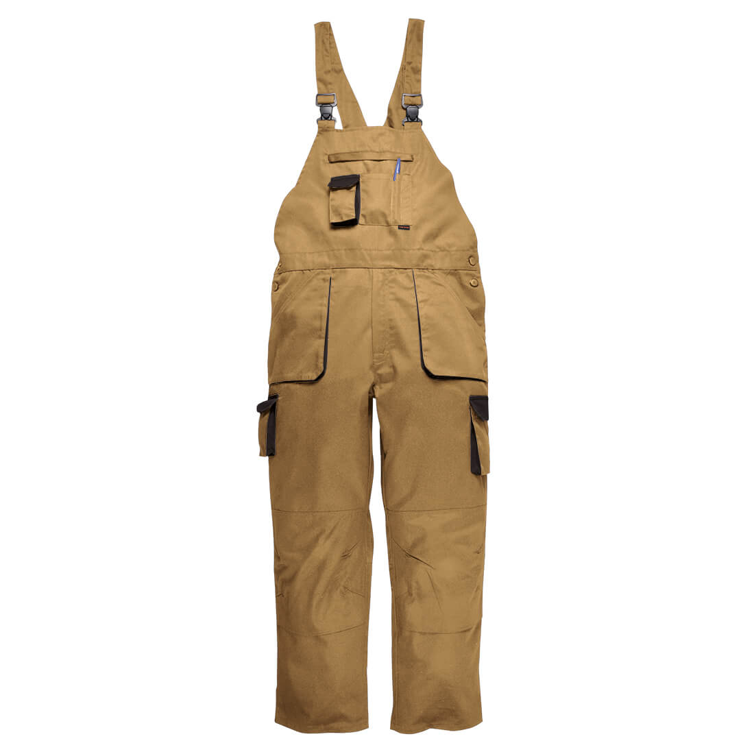 Portwest Texo Contrast Bib & Brace - Epic Khaki