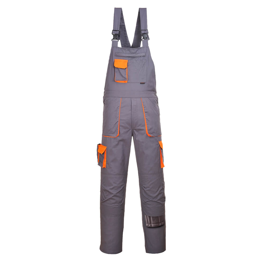 Portwest Texo Contrast Bib & Brace - Grey