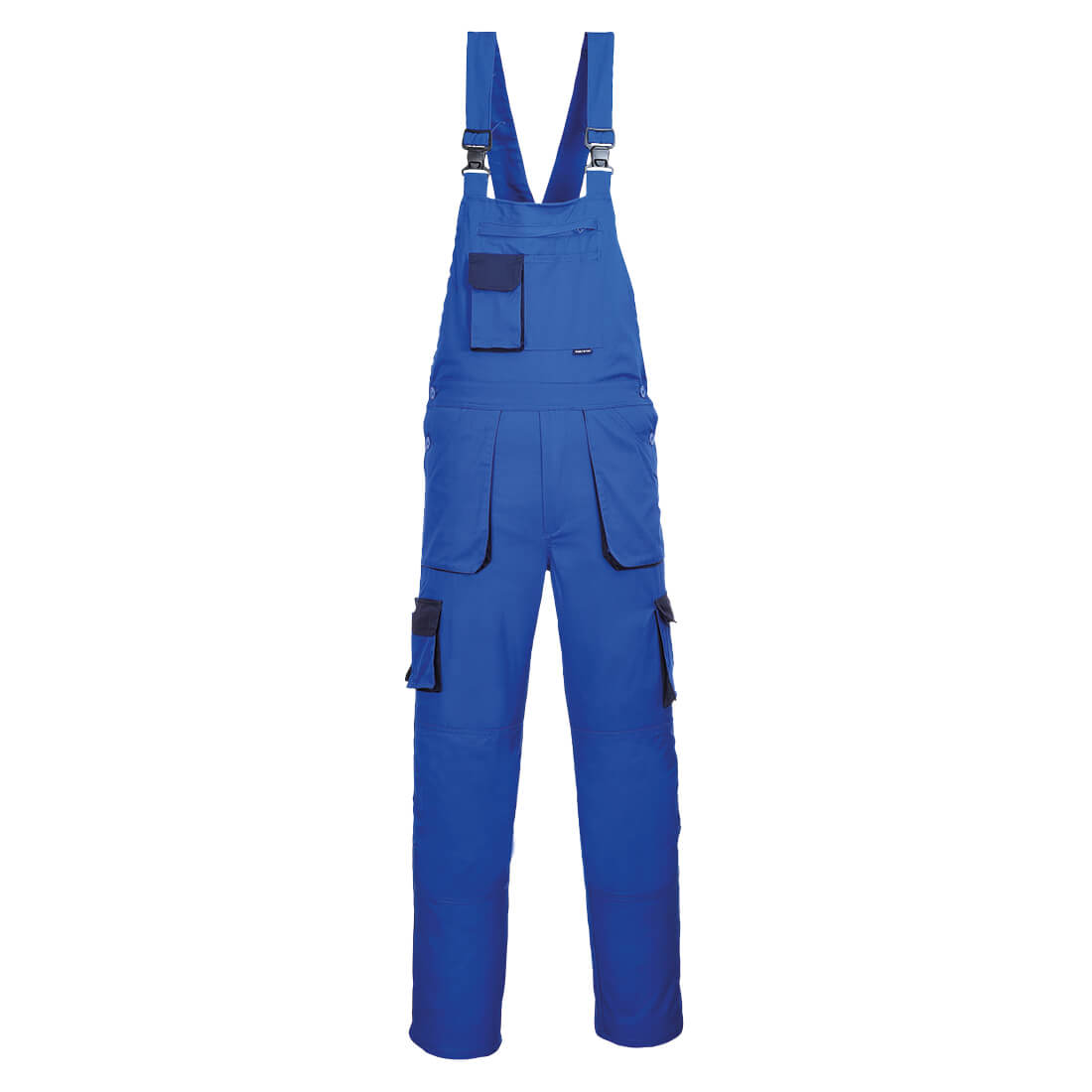 Portwest Texo Contrast Bib & Brace - Royal Blue