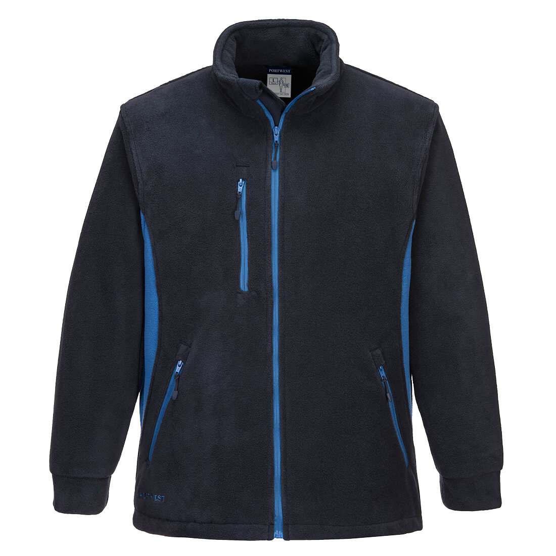 Portwest Texo Heavy Two-Tone Fleece - Navy