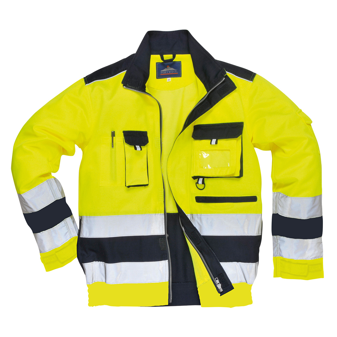 Lille Hi-Vis Jacket - Yellow/Navy