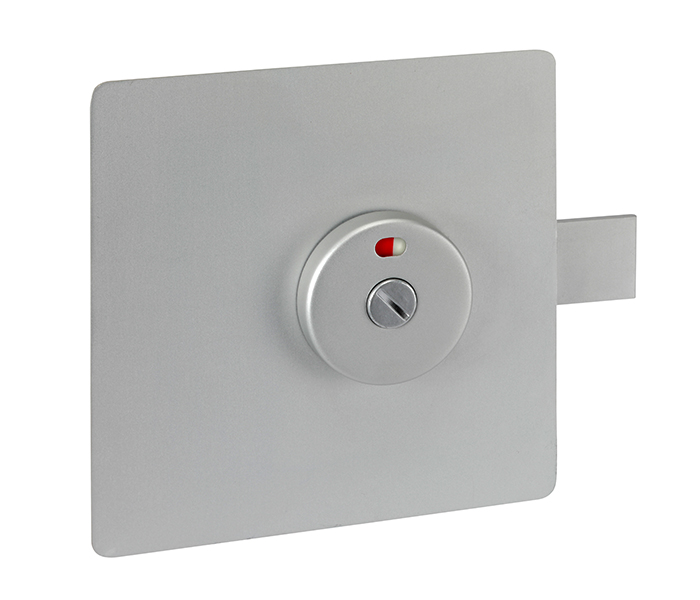 Retro Fit Cubicle Lock Replacement Cover Plate - 150 x 150mm