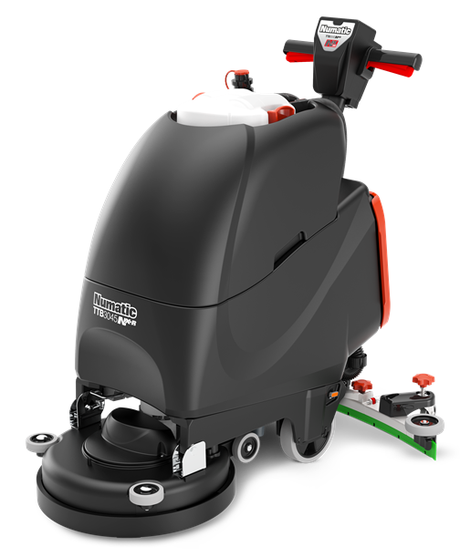 Numatic TTB3045NX Li-Ion Battery Powered Scrubber Drier, Including 2 Batteries & Charger