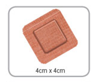 Fabric Adhesive Plasters - Assorted Sizes
