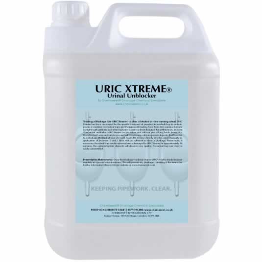 Uric Xtreme - Urinal Unblocker - 5L