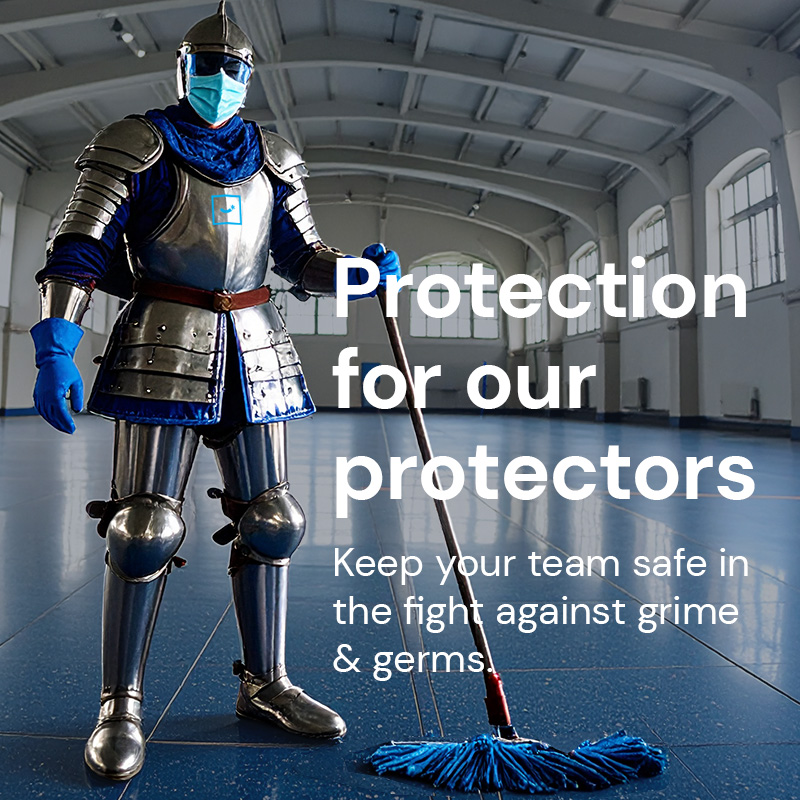 PPE. Protecting our protectors in the fight against germs and grime