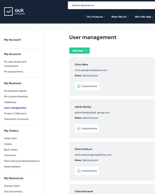 How CleanHub User Management Works