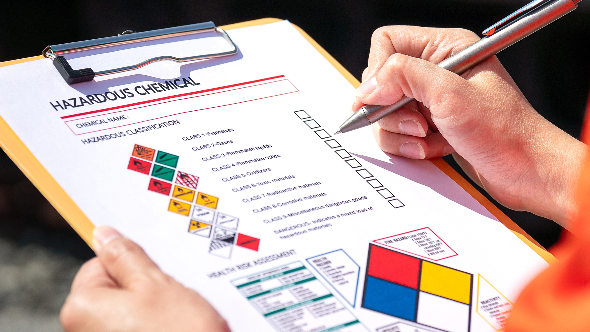 On-site COSHH Support