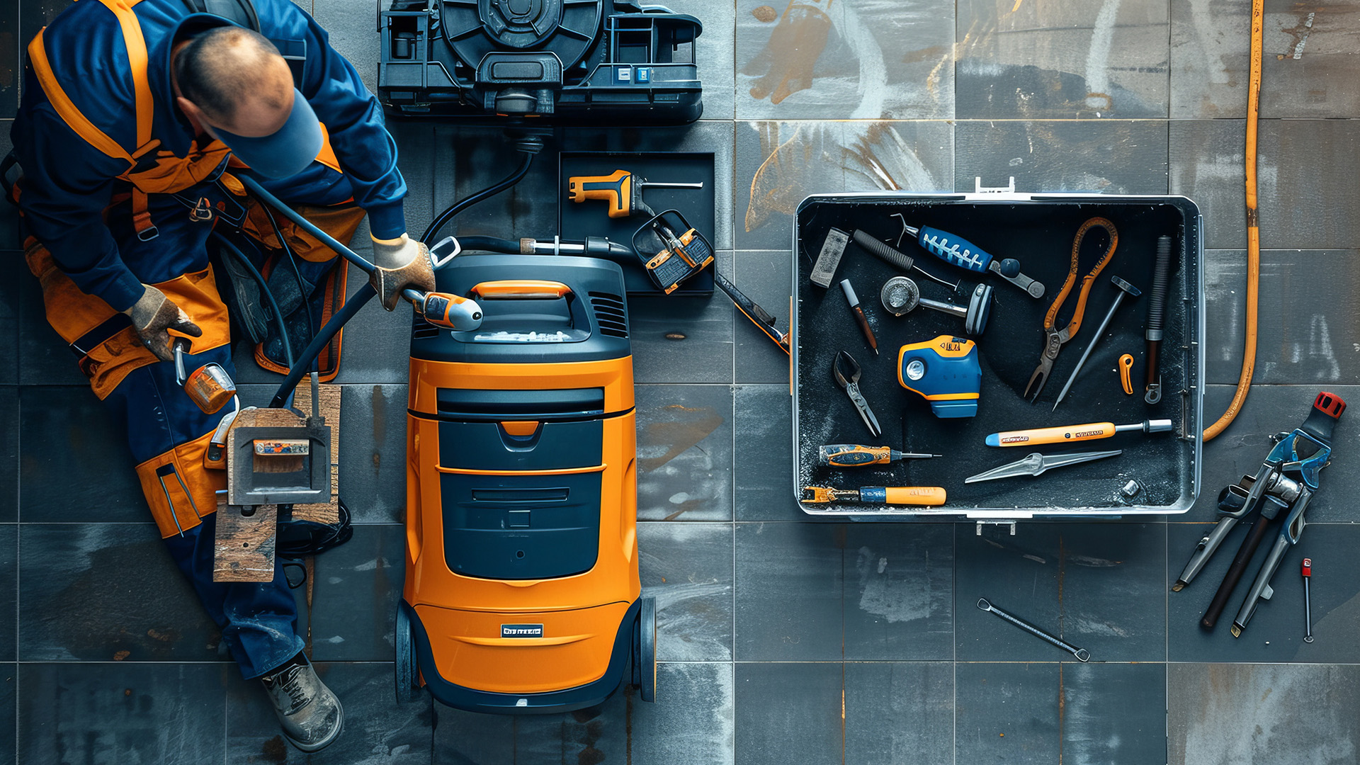 Cleaning Equipment Tracking & Service Management