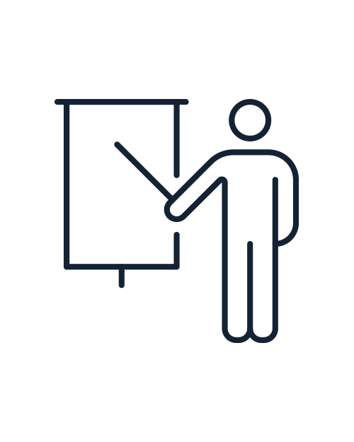 Deliver information and training