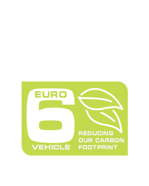 Euro 6 compliant delivery fleet