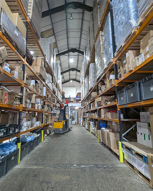 Cleaning and hygiene products in stock