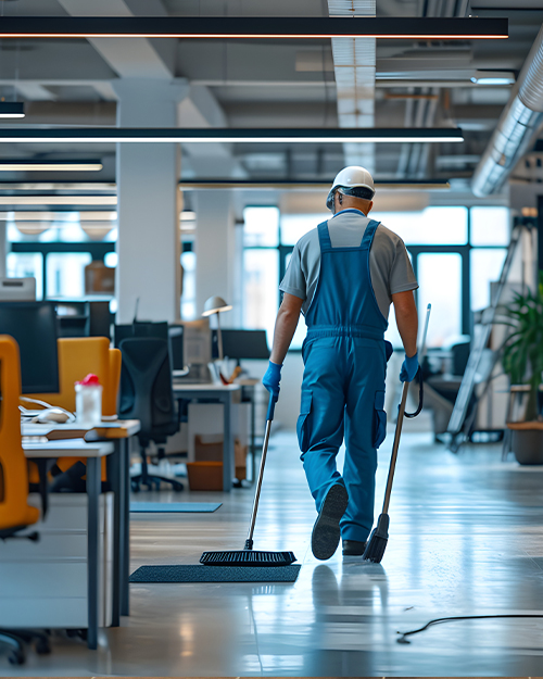 Cleaning and hygiene for offices and commercial environments