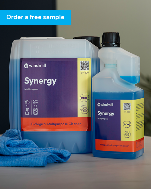 NEW! Windmill Synergy, our eco-friendly cleaning range