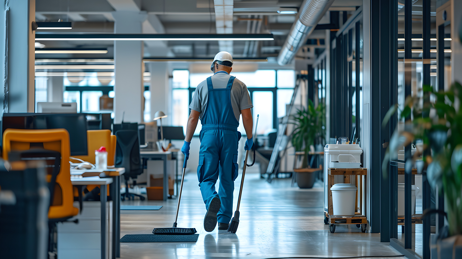 Cleaning and hygiene solutions for commercial facilities