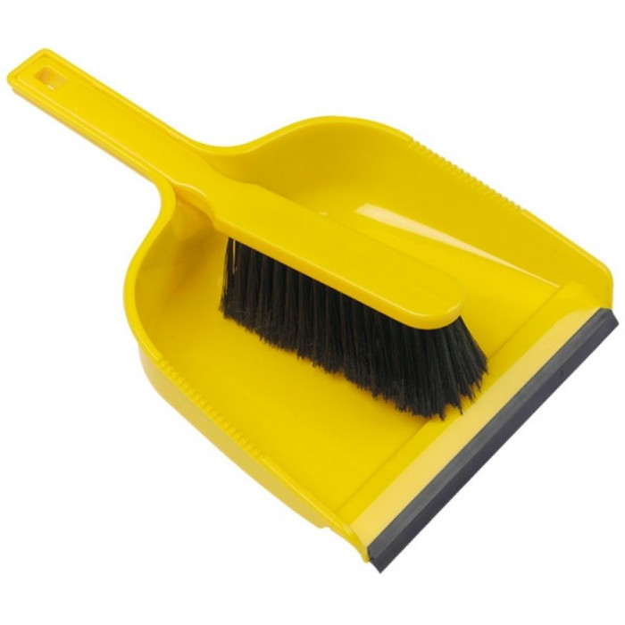 Dustpan and Brush - Soft - AUK Hygiene